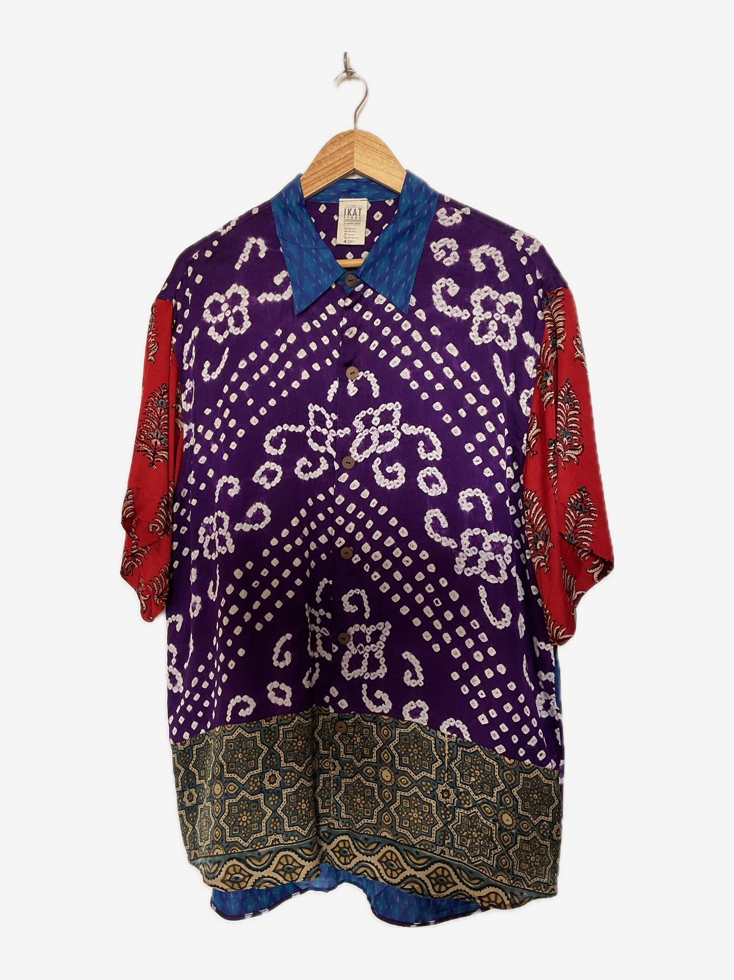 Ikat Bandhani Shirt