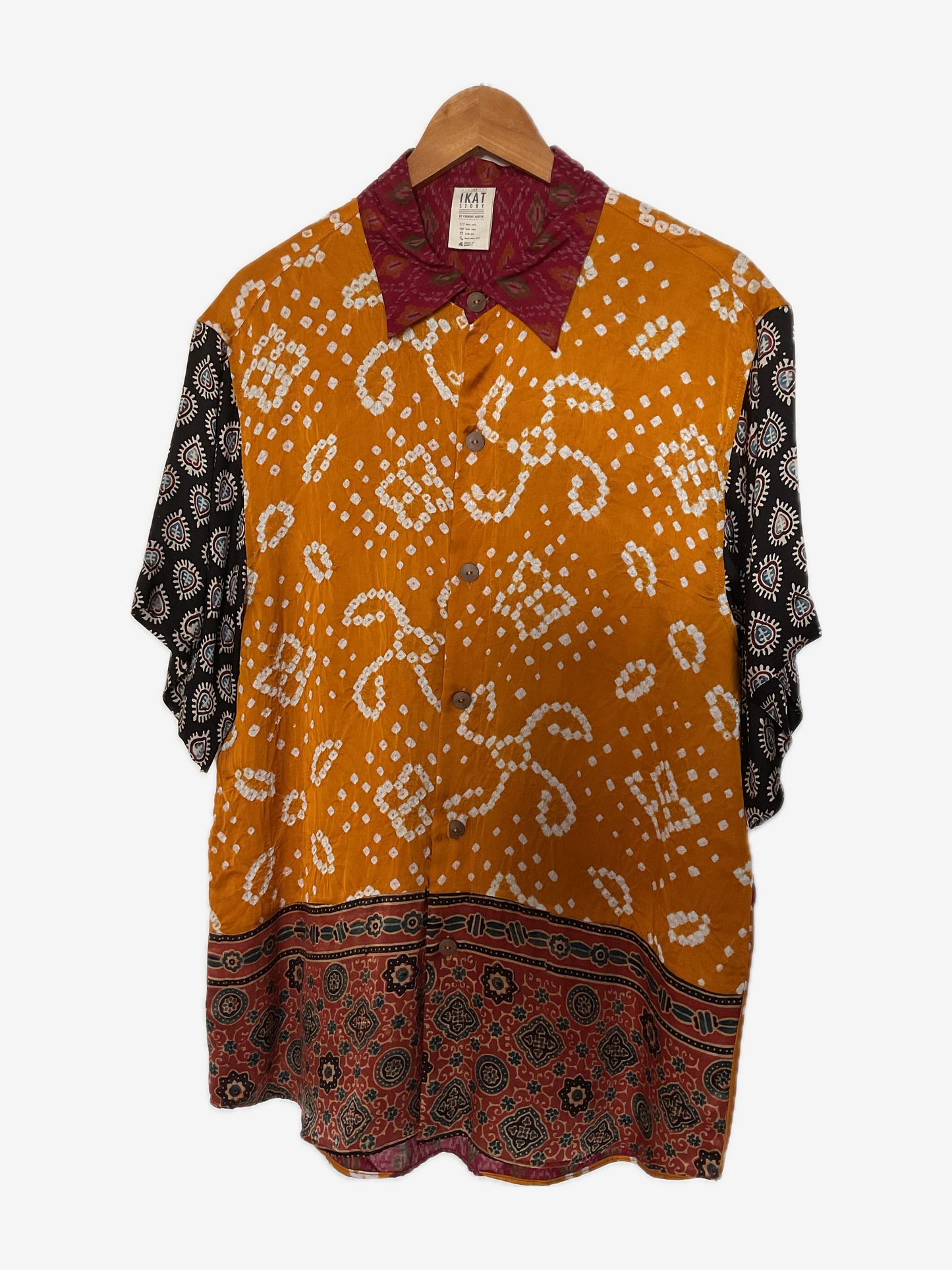 Ikat Bandhani Shirt