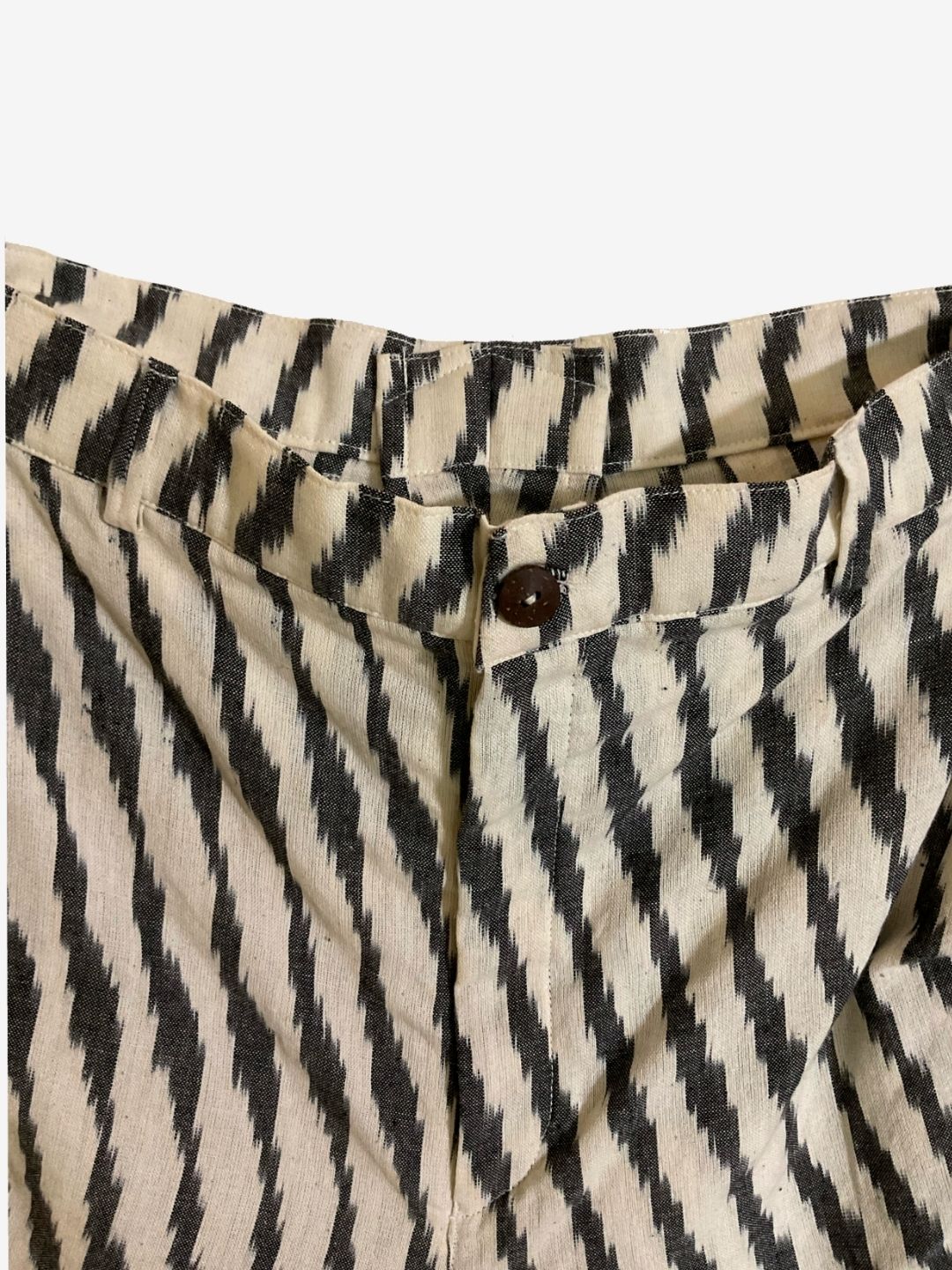 B&W Ikat Shorts