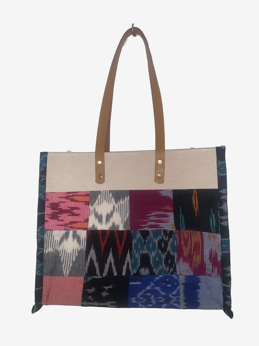 Ikat Patchwork Bag