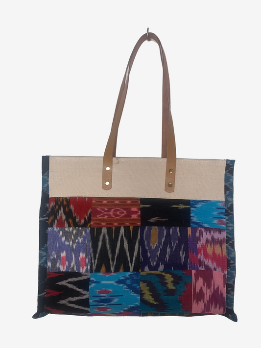 Ikat Patchwork Bag