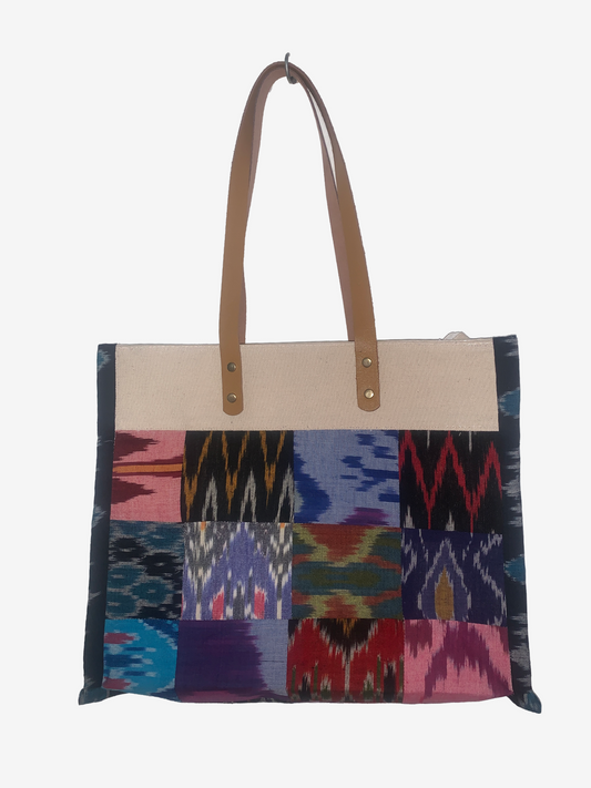 Ikat Patchwork Bag