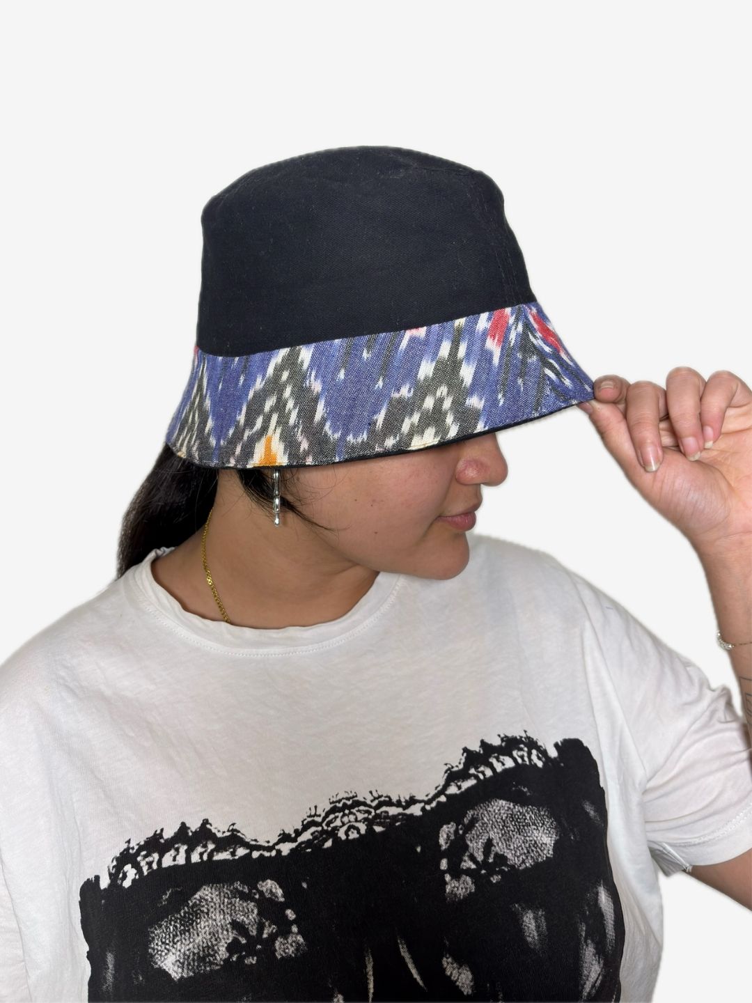 Ikat Bucket Hat