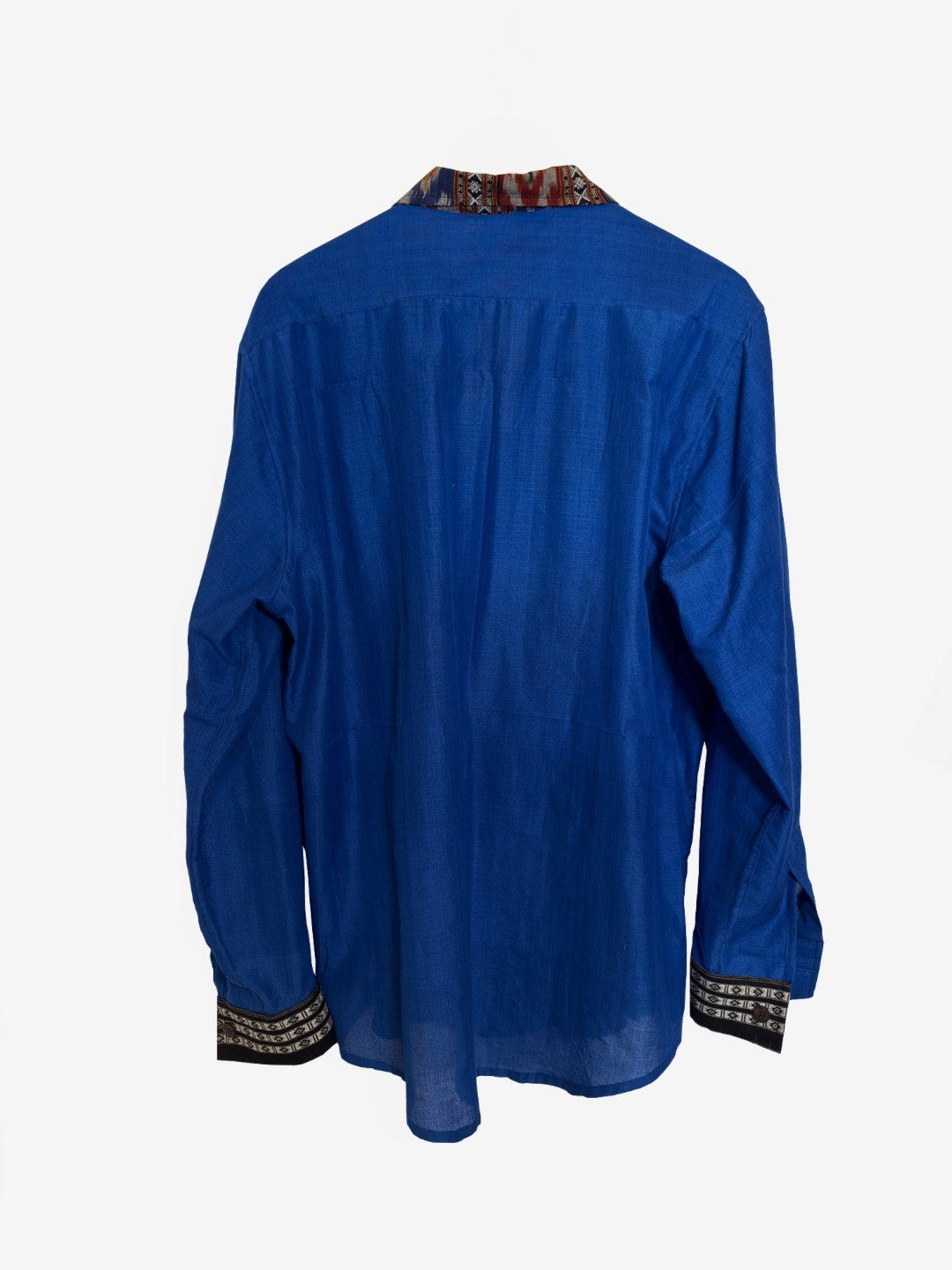 Blue Sambalpuri Ikat Shirt