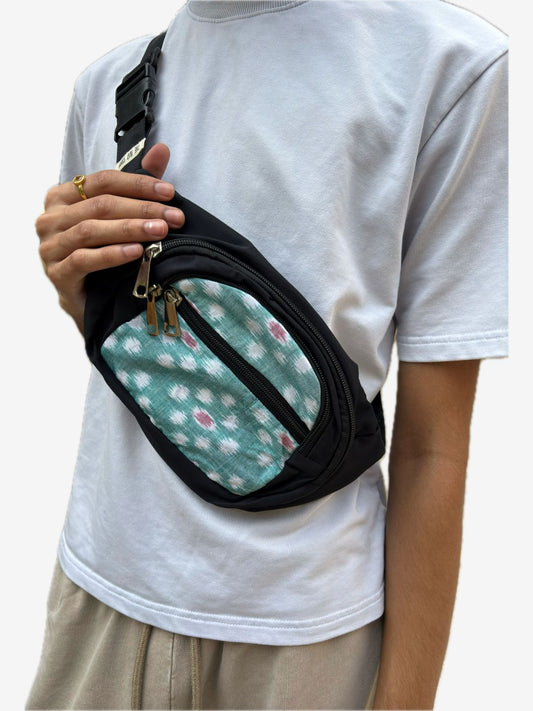 ikat fanny pack