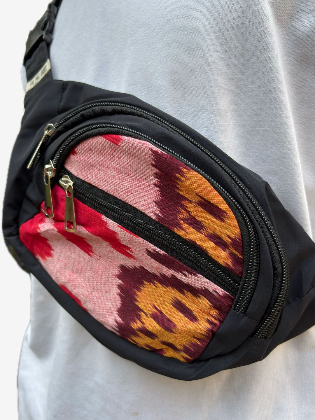 ikat fanny pack