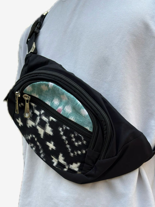 ikat fanny pack