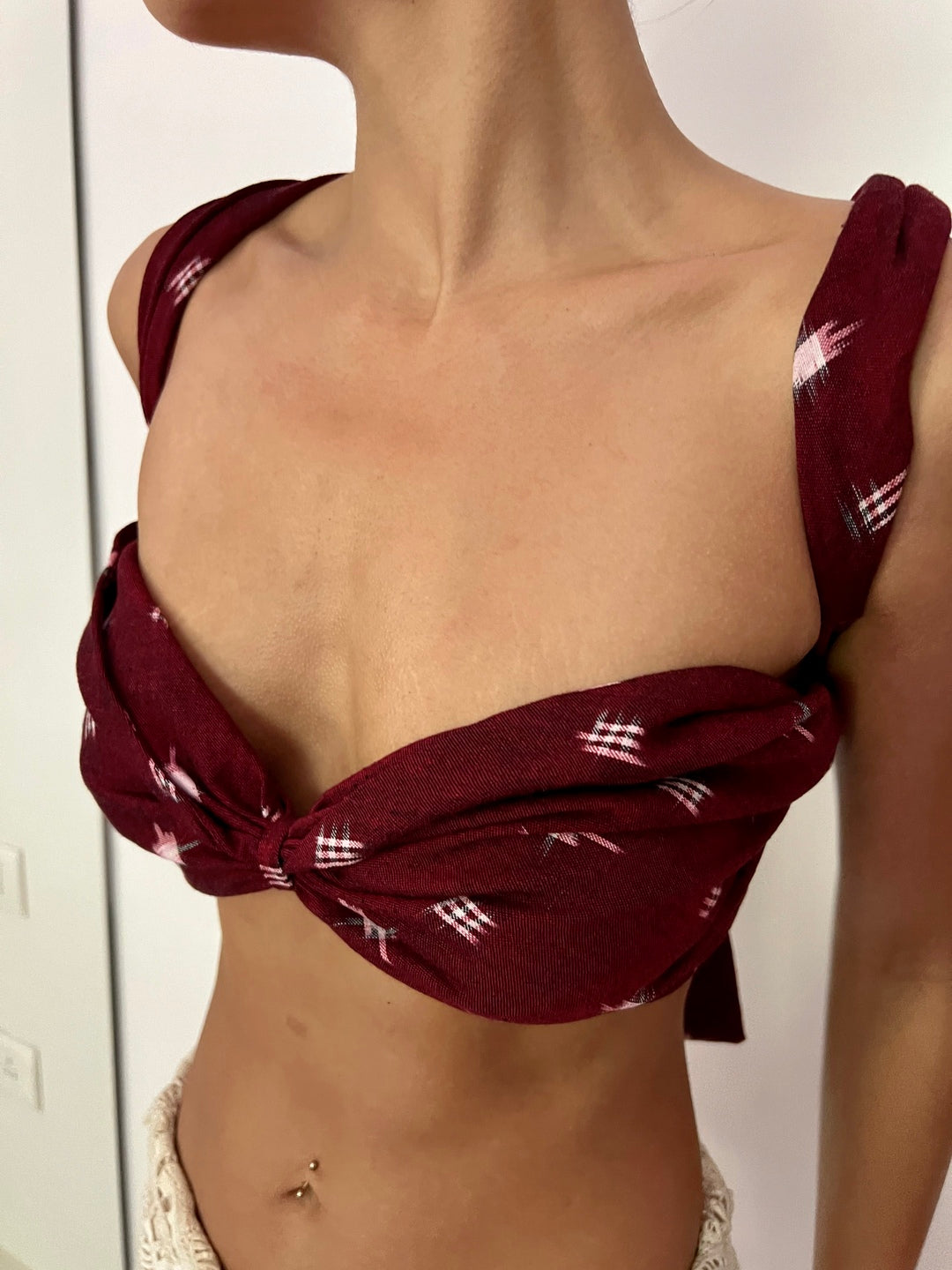 Halter Wrap Top